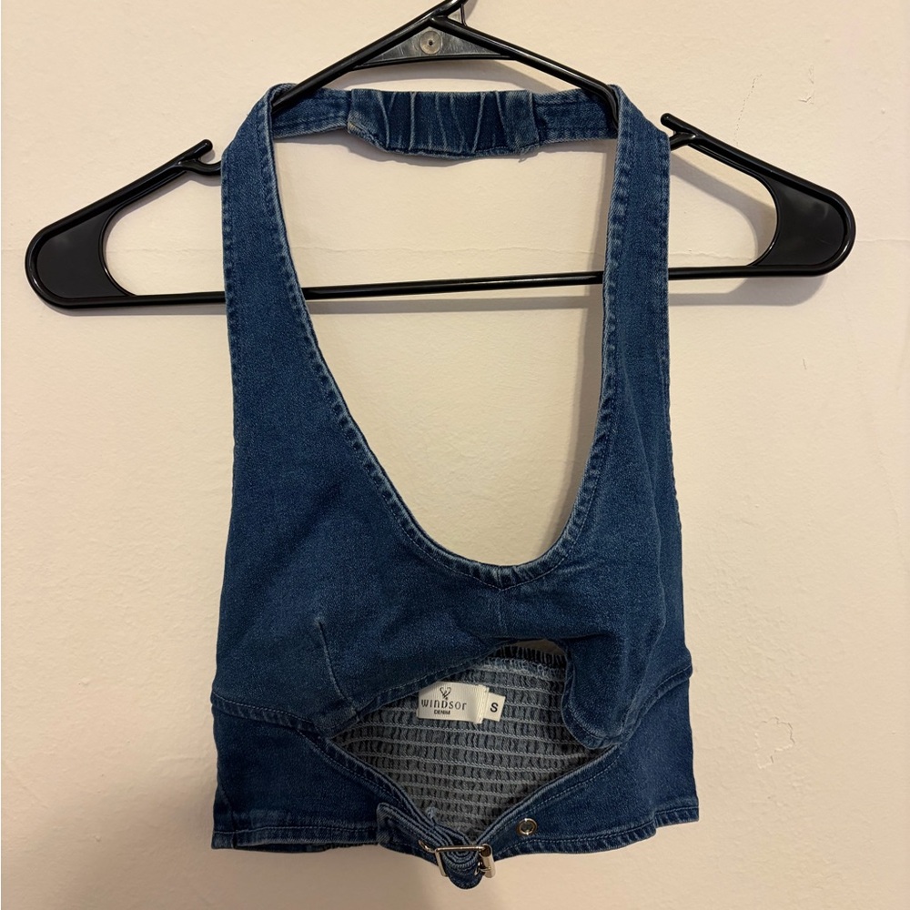 Windsor Denim Top